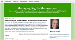 Desktop Screenshot of managingrights.com