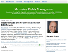 Tablet Screenshot of managingrights.com